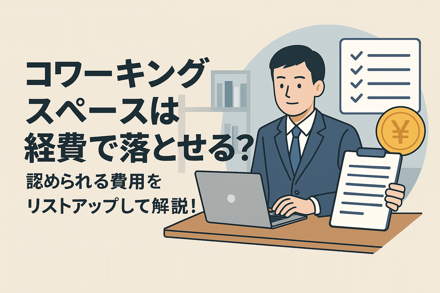 コワーキングスペースは経費で落とせる？