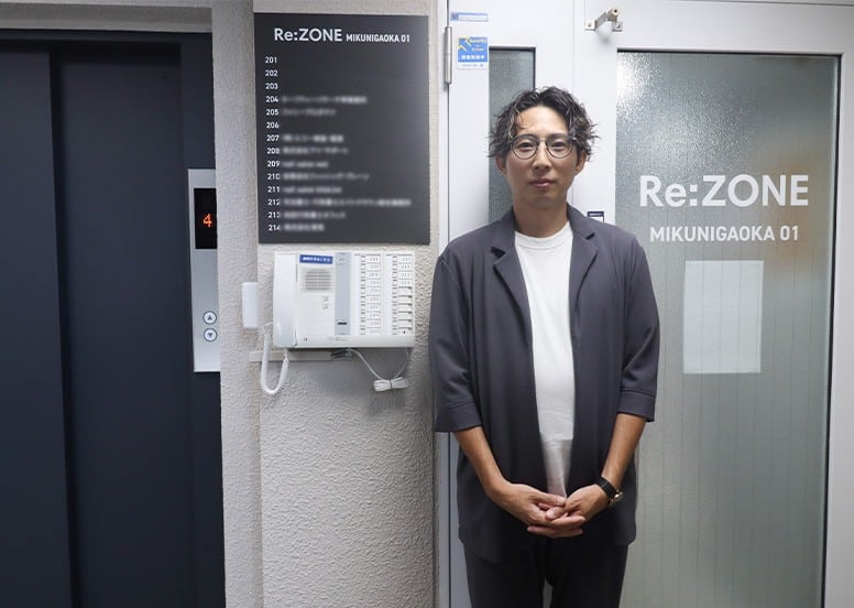 三国ヶ丘01入口前