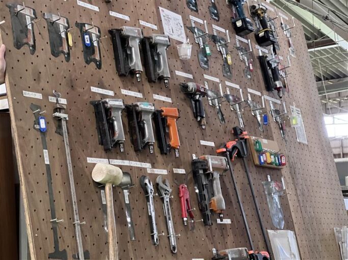 整理整頓の文化が根付いている社内